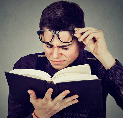 rešite se naočara za čitanje - sveti vid